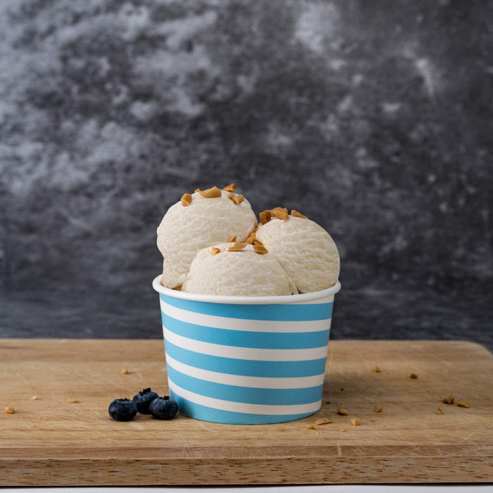 Typtop Ice Cream Cups - 100 Pack Ice Cream Sundae Cups, Frozen Yogurt Dessert Cups